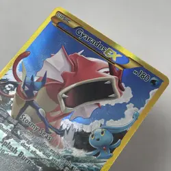 Pokemon TCG Gyarados EX 123/122 XY Breakpoint 2016 Secret Holo Rare - Image 3