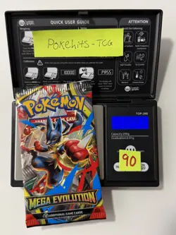 (HEAVY)🔥 22.47g Pokemon TCG Mega Evolution Booster Pack Factory Sealed✅ - Image 1