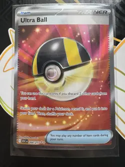 Pokemon Ultra Ball 264/217 ASC Trainer Item Full Art Rare Foil - Image 1
