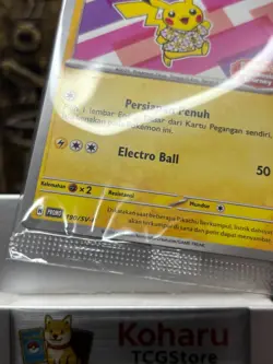 Pokemon Pikachu Berkemeja Batik 190/SV-P Indonesia Journey Sealed Promo - Image 3