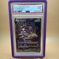 Pokemon Giratina V Lost Origin Full Alt Art #186 PSA 9 Mint - Image 1