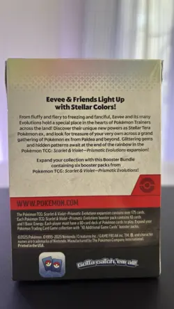 Pokemon Prismatic Evolutions Booster Bundle Sealed Brand New - Image 3