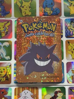 Pokemon 151 Vintage Pocket Monsters Vending HOLO Prism Sticker 2000 Nintendo - Image 1