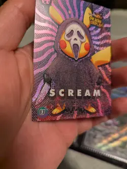 Scream (Pikachu) #E7 - Purple Holo Box Hit Electric Pikachu Cosplay - Pokemon - Image 2