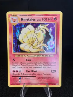 Ninetales (XY Evolutions) (Non-Holo) 15/108 Rare Deck Exclusives Pokemon NM - Image 1