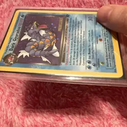 Pokemon TCG Dark Gyarados Prerelease Holo Rare Card 8/82 Vintage - Image 5