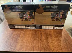 Pokemon TCG Shining Fates ETB Lot Of 2. 1 ETB Has A Tear In The Plastic See Pics - Image 3