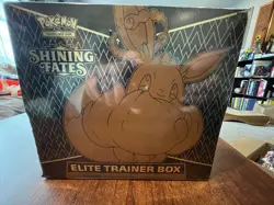 Pokemon TCG Shining Fates ETB Lot Of 2. 1 ETB Has A Tear In The Plastic See Pics - Image 4
