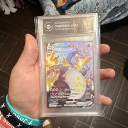 The Pokemon Company Charizard VMAX SV107/SV122 Shiny Vault TGA 9 Holo - Image 1