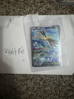 Pokemon TCG Zapdos ex Scarlet & Violet 151 Special Illustration Rare Holo 202/1… - Image 1