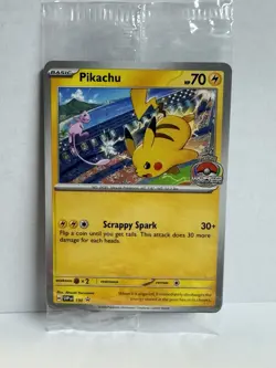 Pikachu 190 2024 World Championships SVP Black Star Promo Pokemon TCG Sealed - Image 1