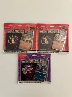 Pokemon TCG Ascended Heroes Tech Sticker Collection Sealed - Lot of 3 - Image 1