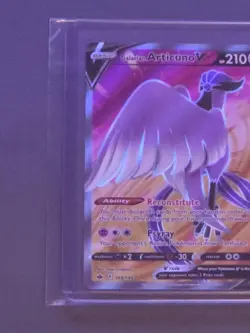 🔥 2021 Pokemon SWSH Chilling Reign - Galarian Articuno V 169/198 NM🔥 - Image 2