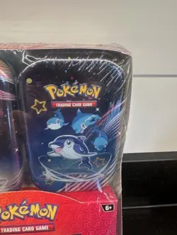 Pokemon TCG: Paldean Fates Mini Tins With Pokeball Sam’s Club - Sealed - New - Image 4