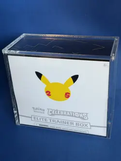 Pokemon Celebrations ETB Elite Trainer Box 2021 Sealed with Acrylic case - Image 1