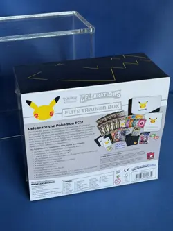 Pokemon Celebrations ETB Elite Trainer Box 2021 Sealed with Acrylic case - Image 5