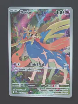 Zacian 100/094 - Phantasmal Flames Pokemon TCG - NM - Image 1