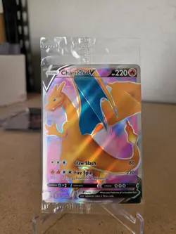 Charizard V Full Art SEALED Champions Path 2020 Pokemon ETB Promo SWSH050 - Image 1