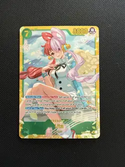 One Piece TCG Uta Secret SEC EB03-061 Secret Rare Heroines Edition English - Image 1