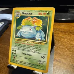 1999 Venusaur Holo Rare Pokemon Card TCG Base Set 15/102 - Image 2
