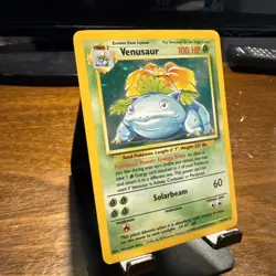 1999 Venusaur Holo Rare Pokemon Card TCG Base Set 15/102 - Image 3