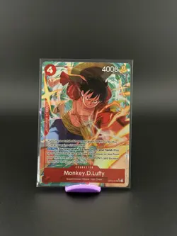 One Piece Monkey.D.Luffy (Alt Art) OP012-015 Legacy of the Master NM - Image 1