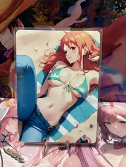 Non-Holo Sexy Waifus Goddess Story ACG Anime Manga Waifu Thick Double Sided Card - Image 1