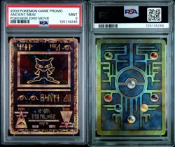 Ancient Mew Promo Pokemon the Movie 2000 Holo Card PSA 9 - Image 3