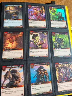 World of Warcraft war of the ancients Trading cards complete set - Image 5