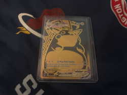 Pokemon TCG Pikachu VMAX Gold Card TG29/TG30 - Image 2