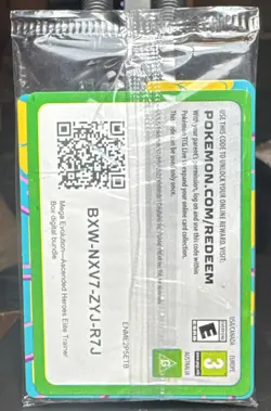 Pokemon TCG N's Zekrom 031 Me: Mega Evolution Black Star Promo Holo Card Sealed - Image 2