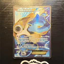 Blastoise EX Full Art Ultra Rare Pokemon Card XY 142/146 Holo 180 HP - Image 1
