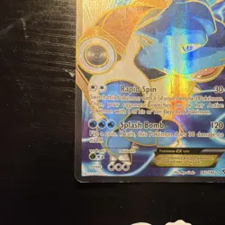 Blastoise EX Full Art Ultra Rare Pokemon Card XY 142/146 Holo 180 HP - Image 3