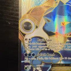 Blastoise EX Full Art Ultra Rare Pokemon Card XY 142/146 Holo 180 HP - Image 5