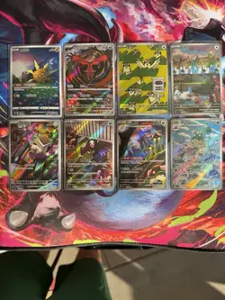 Pokemon Chinese Card Lot Of 8 AR Art rare NM - Image 1