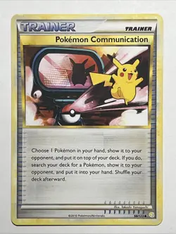 Pokemon Communication 98/123 - HeartGold SoulSilver - Uncommon- Pokemon Card TCG - Image 1
