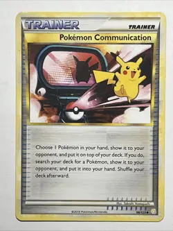 Pokemon Communication 98/123 - HeartGold SoulSilver - Uncommon- Pokemon Card TCG - Image 2