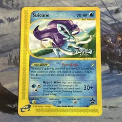 Pokemon TCG Suicune 53/53 Wotc Promo Basic Regular Promo Pokemon 2002 Card - Image 1