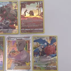 Lot Of 7 Pokemon Full Art Cards Arcanine Bronzong Jynx Passimian Malamar - Image 4