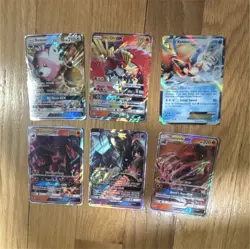 Pokemon TCG GX EX Full Art Holo Lot - Bewear, Ho-Oh, Keldeo, 6 Cards, English - Image 1