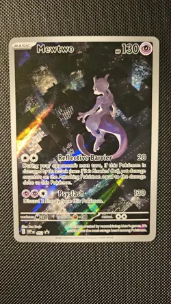 Mewtwo 052 Sv: Scarlet & Violet 151 Promo Cards Holo UPC - Image 1