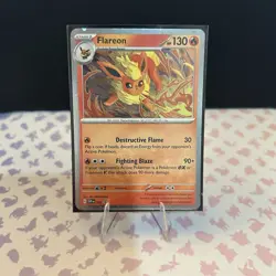 Flareon SVP 167 Black Star Promo Prismatic Evolutions Pokemon Card NM - Image 1
