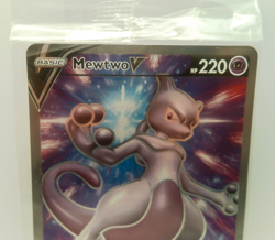 Mewtwo V SWSH229 Sword & Shield Black Star Promo Pokemon TCG Card SEALED - Image 3