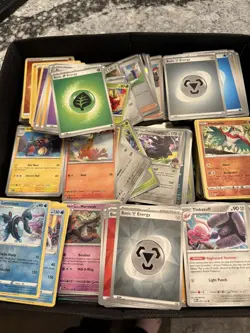 15 LBS Pokemon Card Bulk Lot 3650+ Cards w/ Holos & Energy – Mixed Sets - Image 1