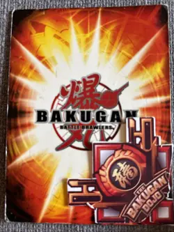 Bakugan New Vestroia Overhang 🥉 Copper Gate Card Ser# 17/48i Ventus Harpus - Image 4