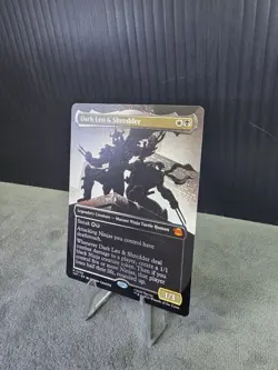 MTG Dark Leo & Shredder (Borderless) M 0220 Teenage Mutant Ninja Turtles M/NM - Image 2