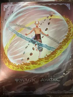 MtG / Avatar the Last Airbender Foil Poster 8x10 - Image 1