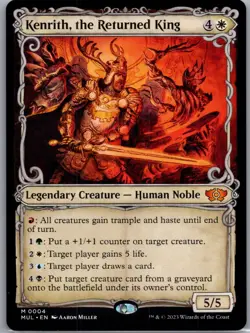 Kenrith, the Returned King M March of the Machine: Multiverse Legends 4 NM Norma - Image 1