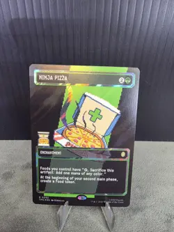 Ninja Pizza R 0093 Borderless Surge Foil Commander: Teenage Mutant Ninja Turtles - Image 2