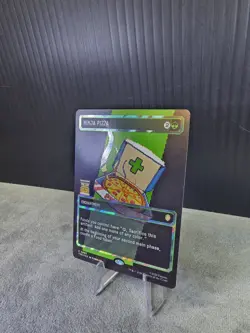 Ninja Pizza R 0093 Borderless Surge Foil Commander: Teenage Mutant Ninja Turtles - Image 3